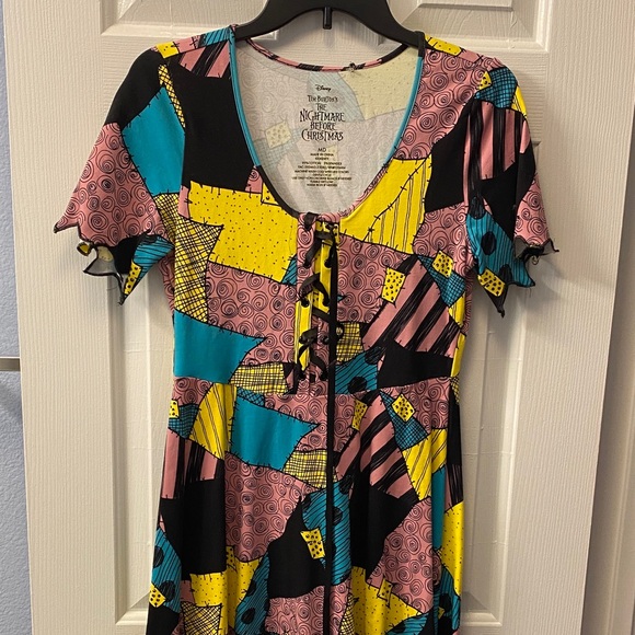 The Nightmare Before Christmas Sally Patchwork Dress - Picture 2 of 15